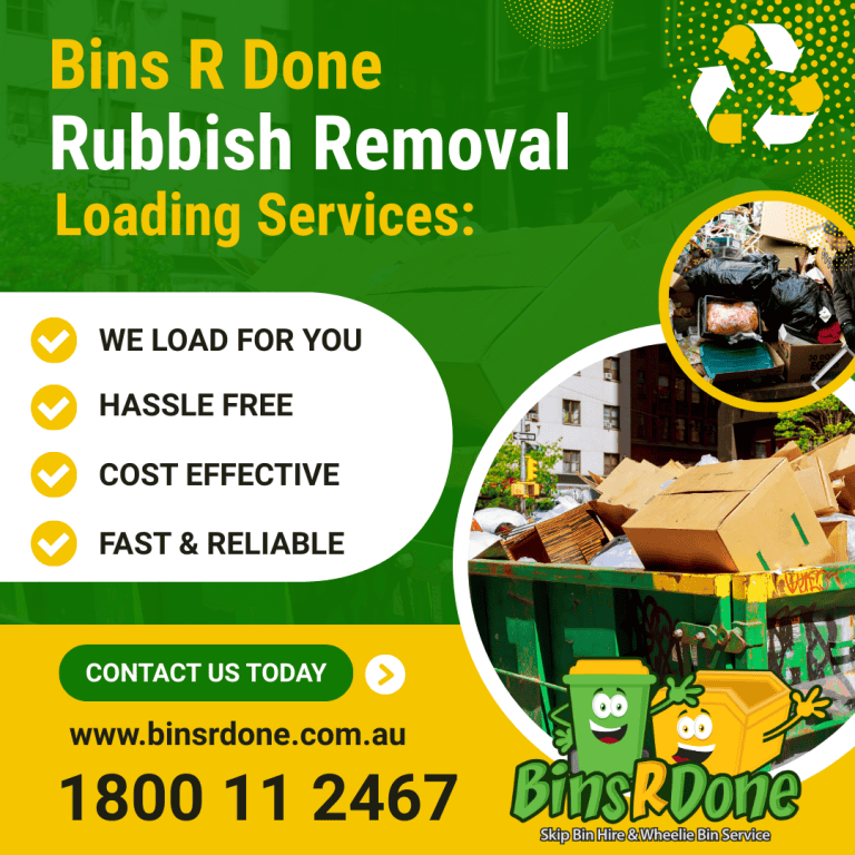 Green And Yellow Modern Junk Removal Service Instagram Post